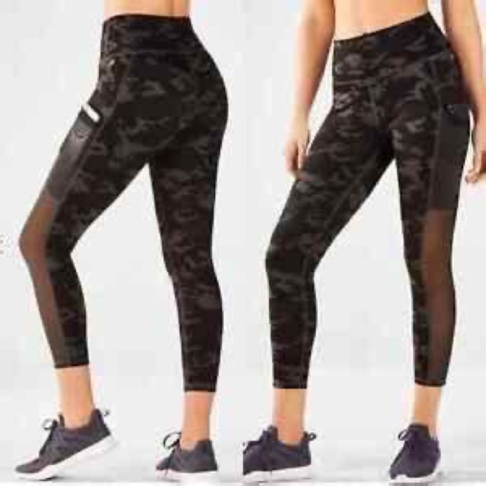 Fabletics Powerhold Mila Camo Leggings